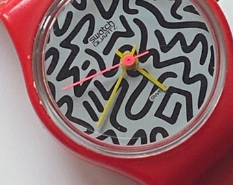 squiggly swatch watch straps