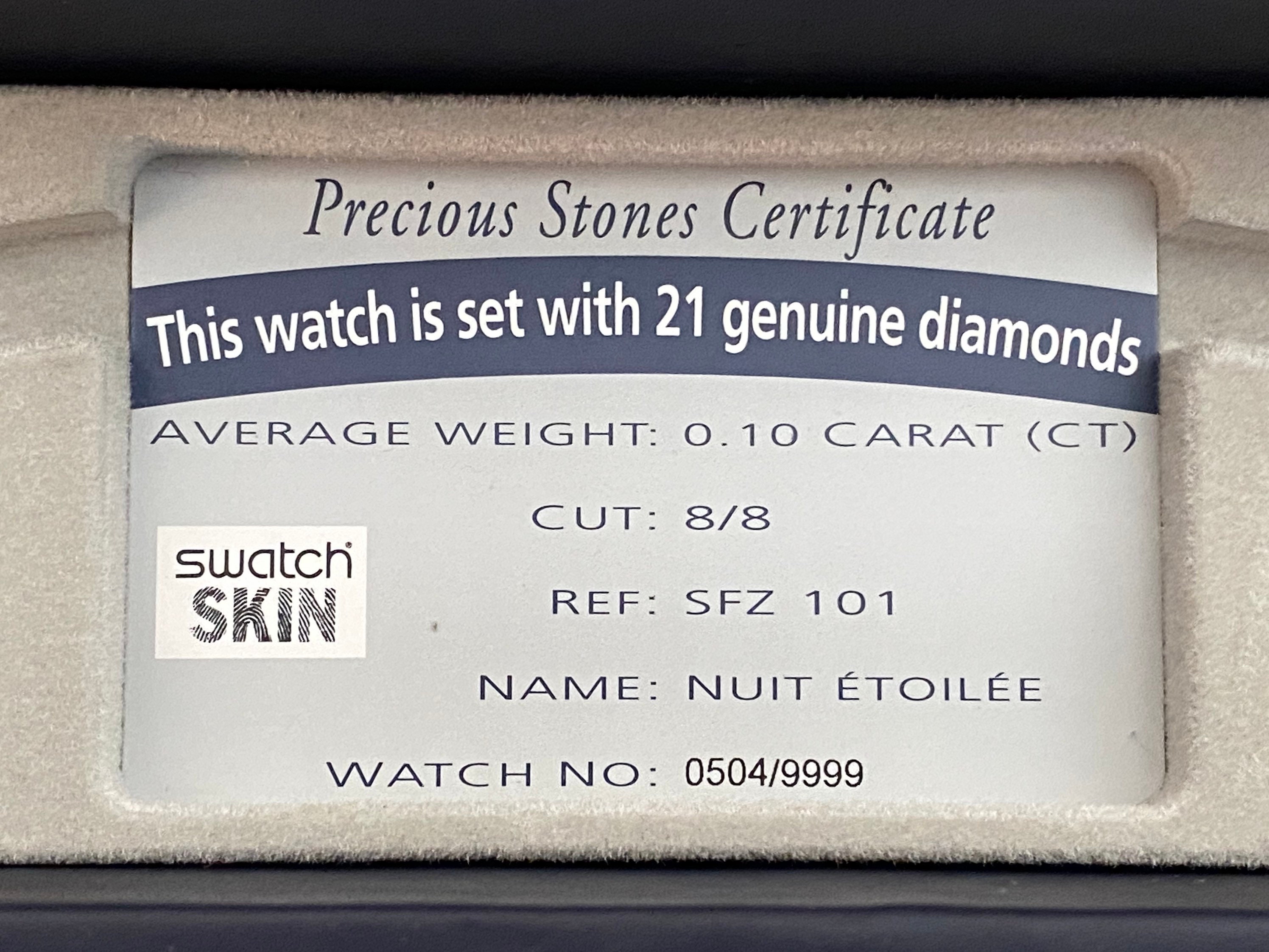 Swatch skin clearance carat