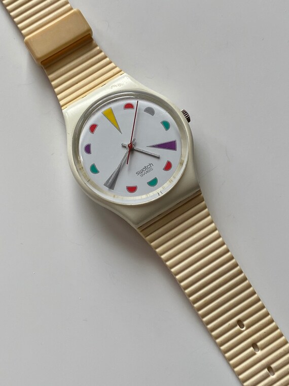 1987 Swatch Watch Vintage Tutti Frutti GW109 excellen… Gem