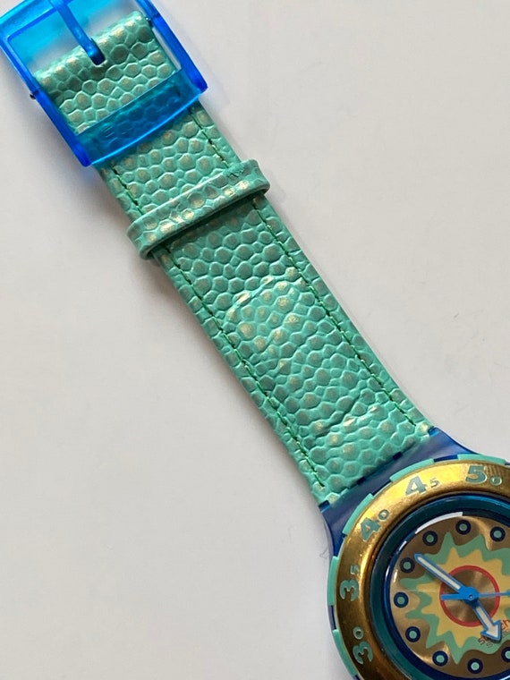New Vintage Swatch Watch Scuba 200 EN VAGUE SDN10… - image 2