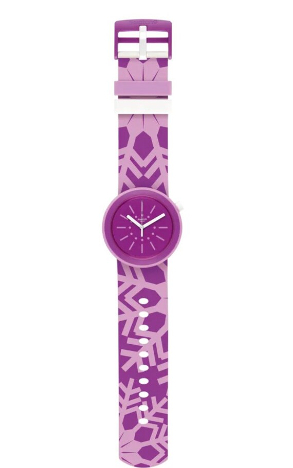 New Pop Swatch FLOCPOPPNP102 rare collectible hard t… Gem