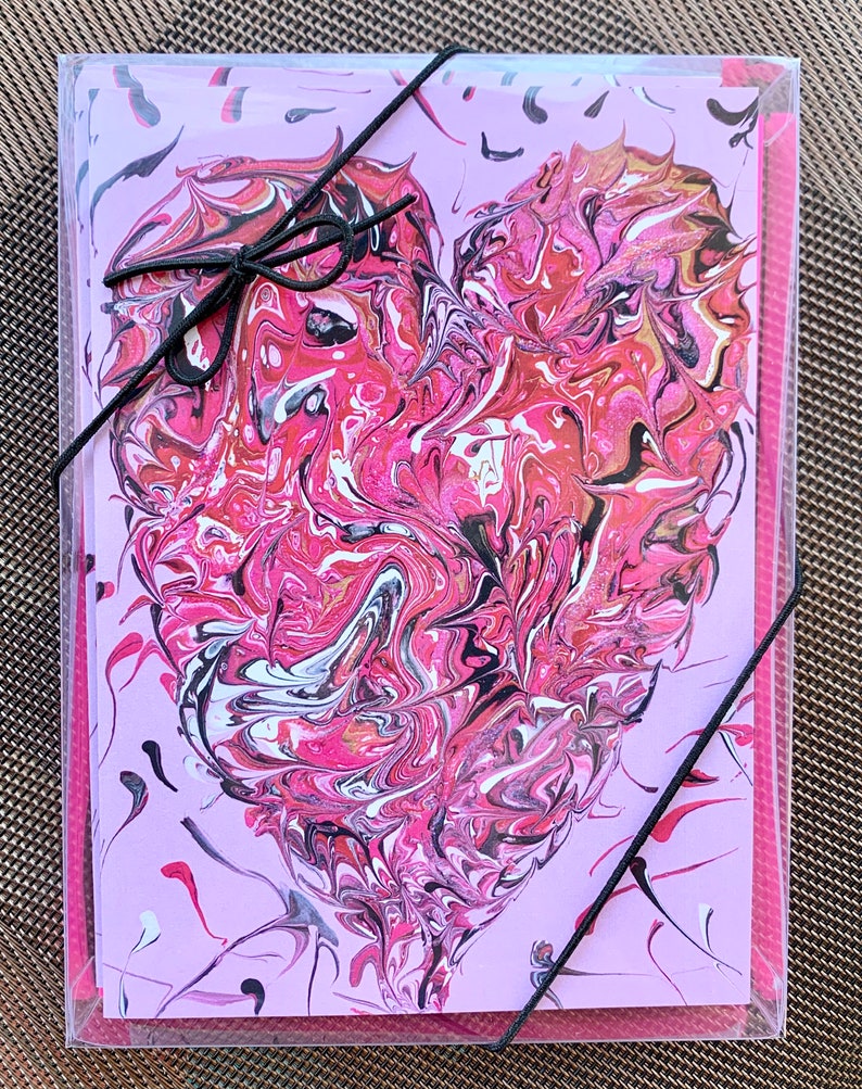 Big Hearted Boxed Set 5 x 7 Blank Valentine Notecards
