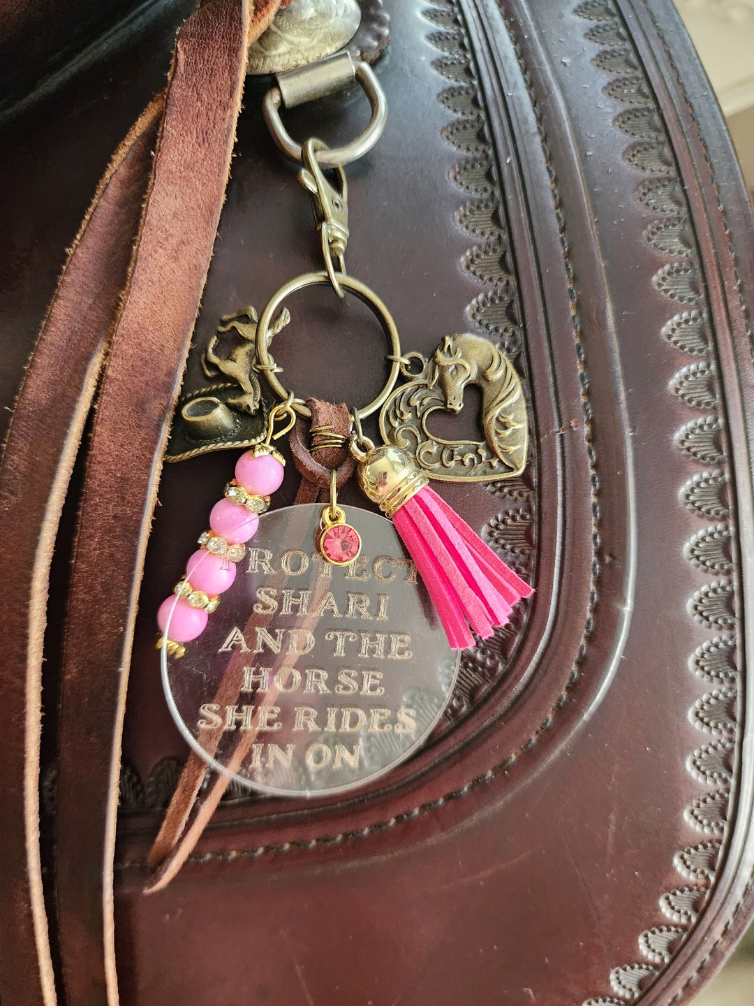 Personalized Custom Saddle/bridle Charms Etsy