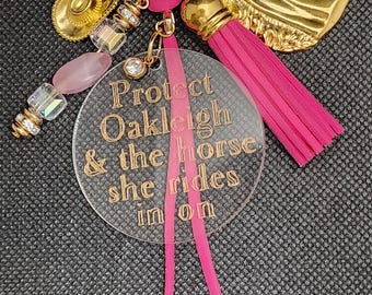 Personalized Custom Saddle/Bridle Charms