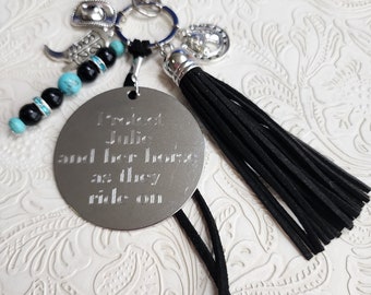 Personalized Custom Saddle Charm