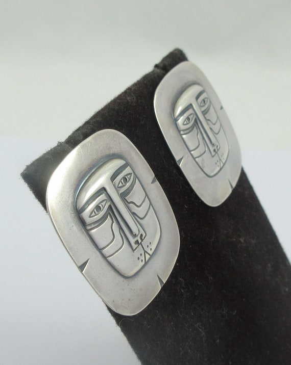 Unsigned Laurel Burch Sterling Silver "Mayan Lion… - image 4