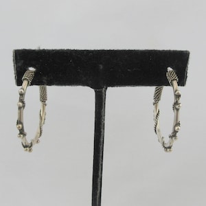 Pick Your Favorite ! Sterling Silver Garnet Onyx Ball Wire Hoop Earrings