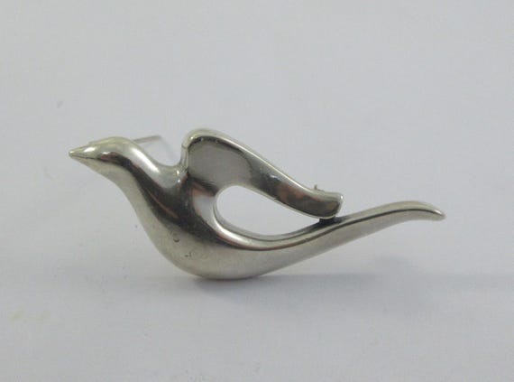 Signed James Avery Sterling Silver Minimalist Dov… - image 5