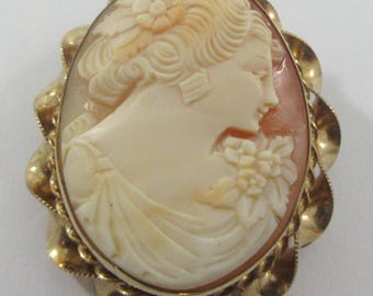 Broche Traditionnelle Norvégienne Cœur Huldresølv - Argent 925 Vermeil - 58x38 Mm - Occasion