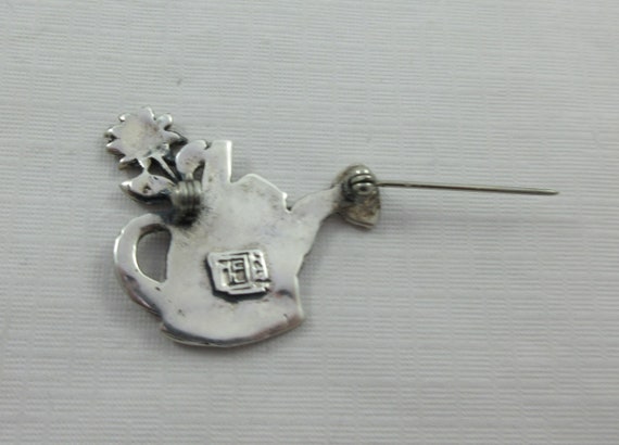 Mary Engelbreit Sterling Silver Floral Watering C… - image 6