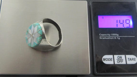 Native American Statement Sterling Silver Mother … - image 11