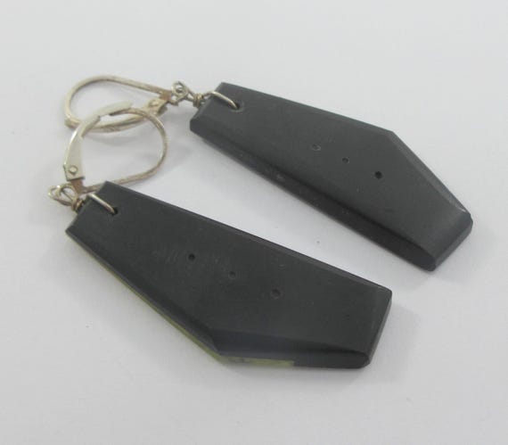 Santo Domingo Multi Stone Inlay Dangle Earrings