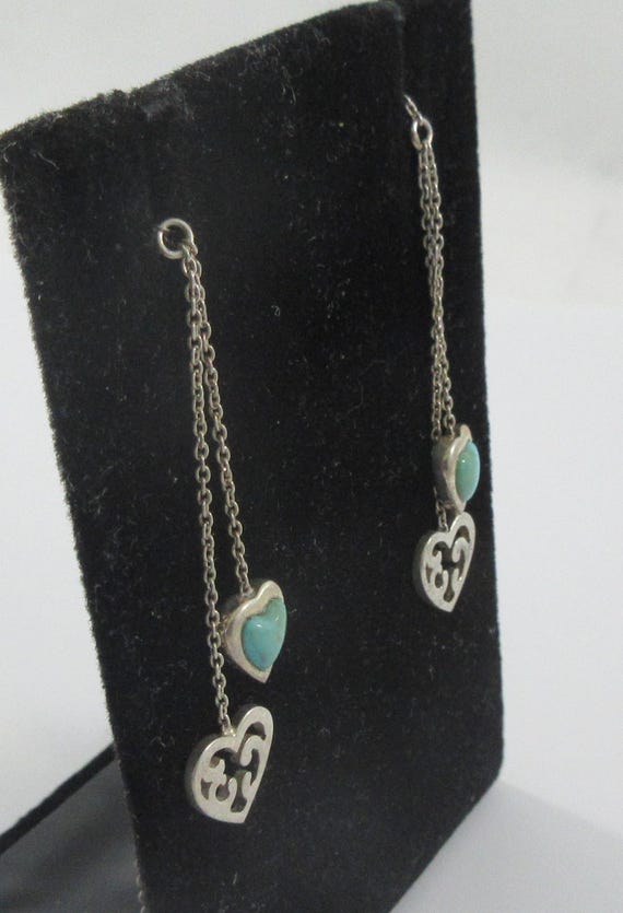 Barse Sterling Silver Thread Multi Dangle Turquoi… - image 6