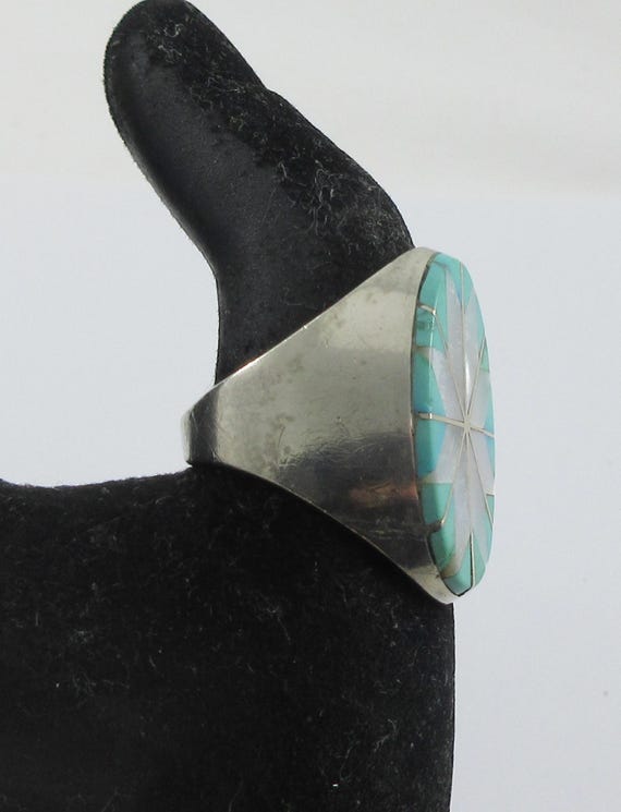 Native American Statement Sterling Silver Mother … - image 4