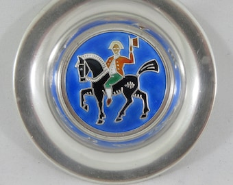 O.F.Hjortdahl ノルウェー スターリングシルバー エナメル ホース