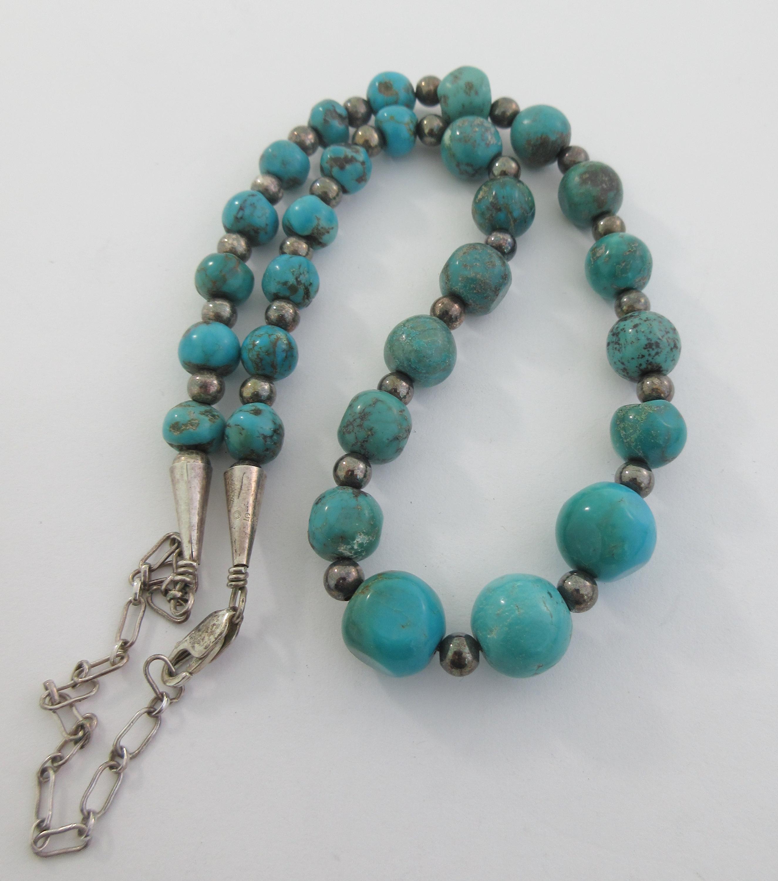 Carolyn Pollack Turquoise Necklace - Etsy
