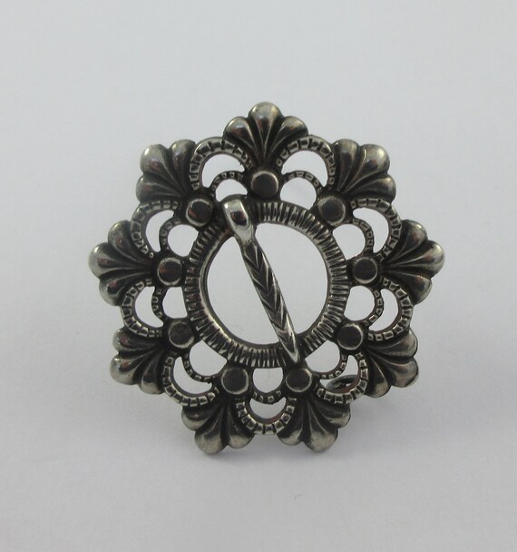 DAVID ANDERSEN 花モチーフブローチ SV9 【公式通販】