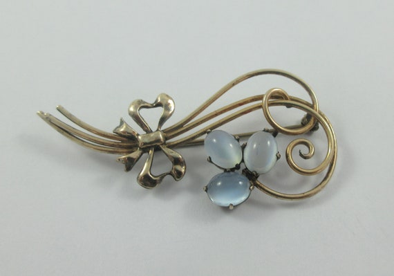 Mid Century Symmetalic Gold over Sterling Silver … - image 3