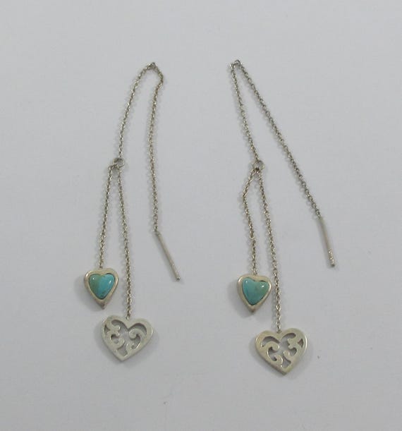 Barse Sterling Silver Thread Multi Dangle Turquoi… - image 5