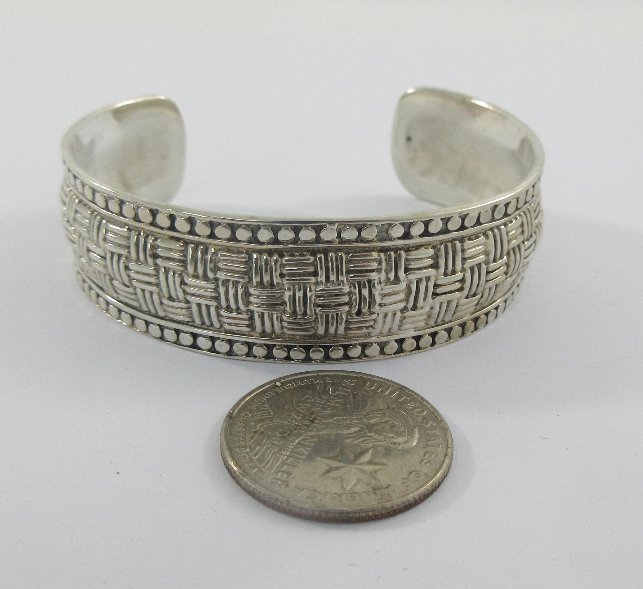 シルバー 幾何学模様 カフブレスレット モダニスト スターリングシルバー 幾何学模様 カフブレスレット