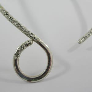 Fabulous Signed Sarda Ornate Sterling Silver Swirl Choker