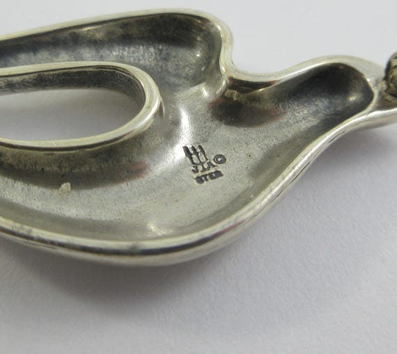 Signed James Avery Sterling Silver Minimalist Dov… - image 8