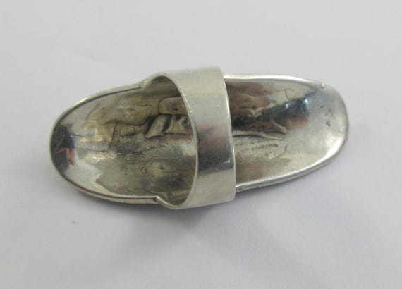 Statement Sterling Silver Marcasite Ring- Size 9 - image 8