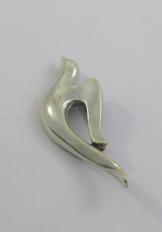 Signed James Avery Sterling Silver Minimalist Dov… - image 4