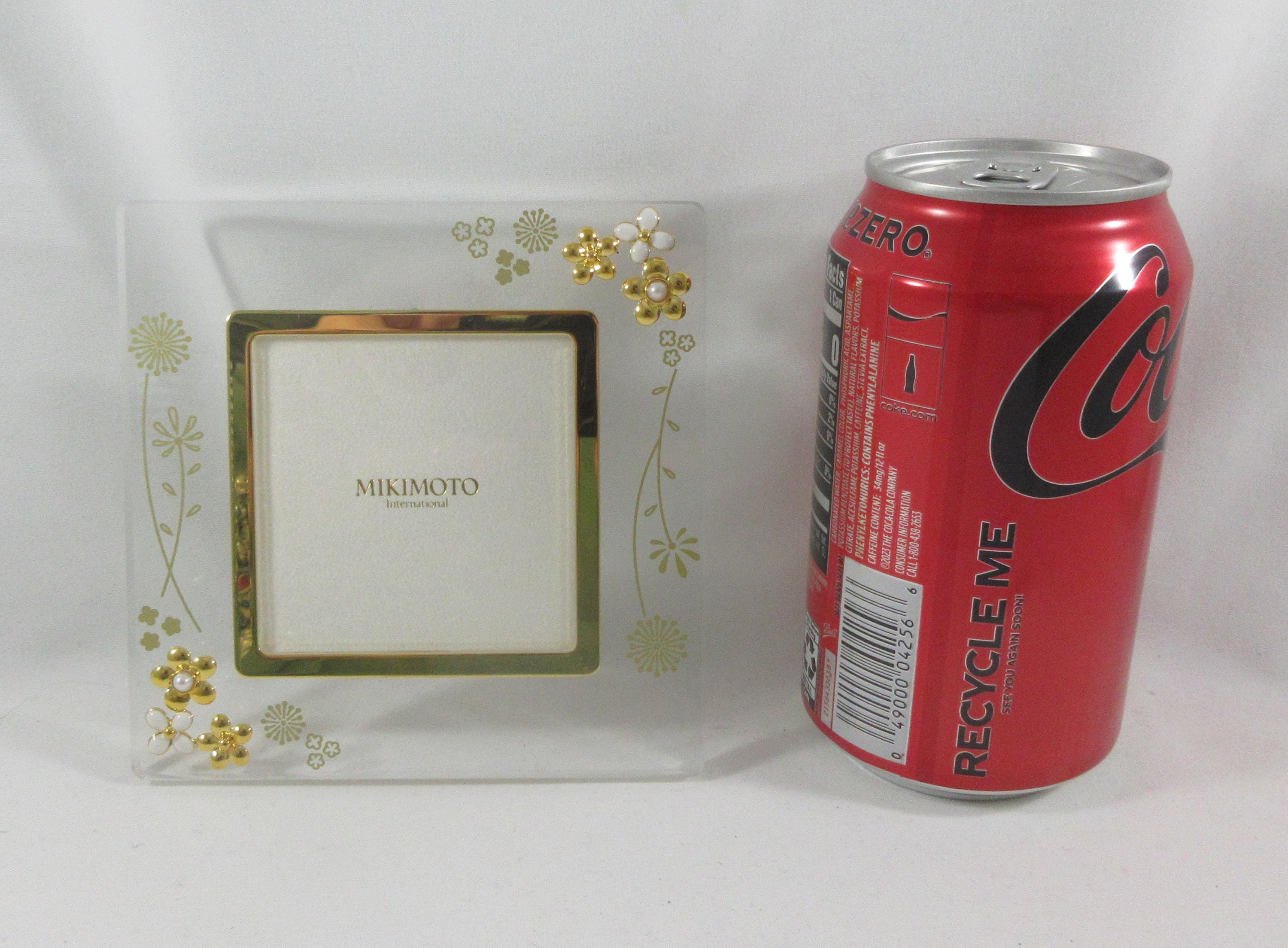 Mikimoto Gold Tone Floral Cultured Pearl Photo Frame - Etsy