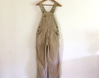 mustard corduroy overalls