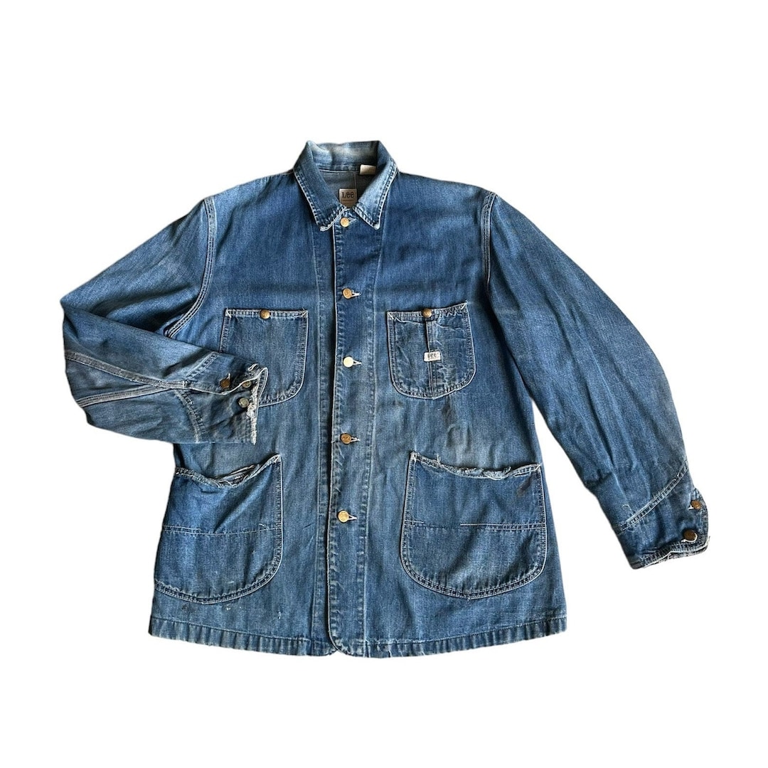 Lee Vintage Sanforized Union Made Denim Chore Loco 91J Lee Vintage Sanforized Union Made Denim Chore Loco 91J