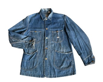 Vintage 1960s Lee 91-B Jelt Denim Sanforized Jacket/union Vintage 1960s Lee 91-B Jelt Denim Sanforized Jacket/union