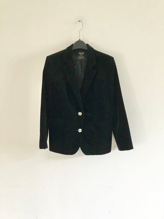 No 05 Blazer Terciopelo Negro - Bleis Madrid – bleis madrid