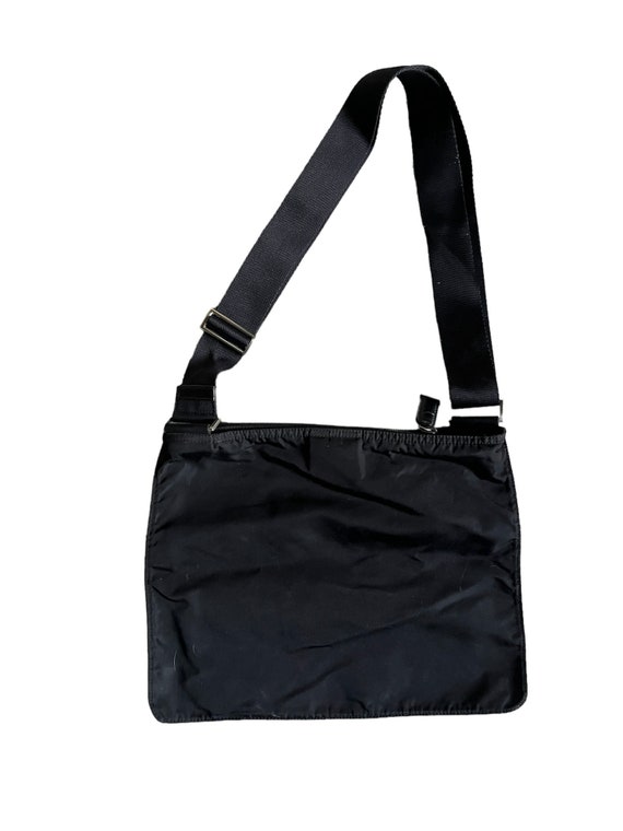 PRADA nylon Black 90s crossbody bag - image 3