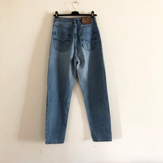 VALENTINO vintage 80s high waist denim jeans made in … - Gem