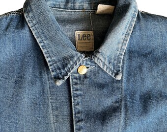 Lee Vintage Sanforized Union Made Denim Chore Loco 91J Lee Vintage Sanforized Union Made Denim Chore Loco 91J