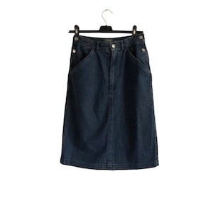 Ralph Lauren Polo Country vintage 80s 90s denim skirt Made in Italy