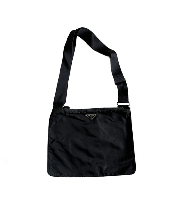 PRADA nylon Black 90s crossbody bag - image 2