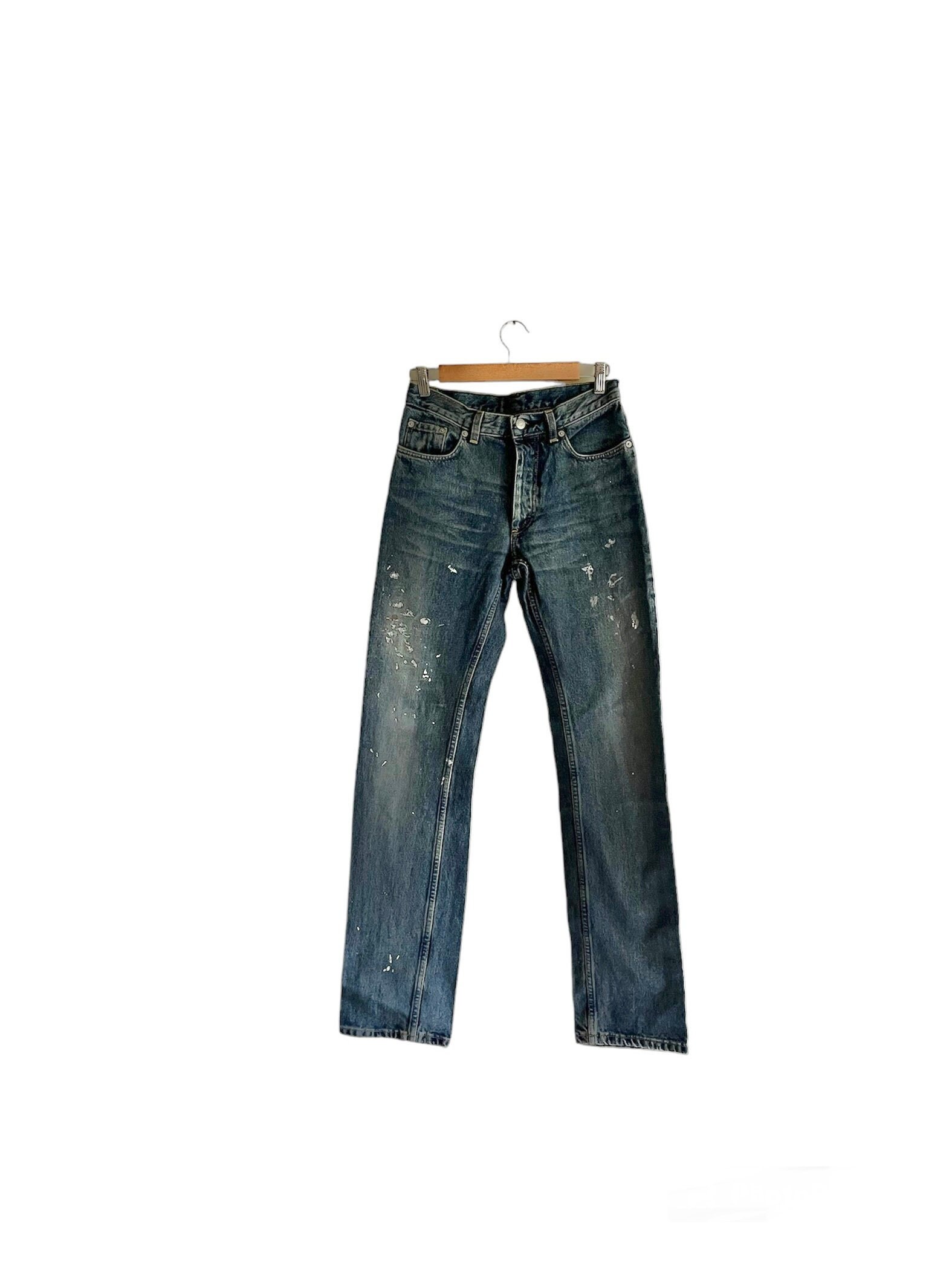 Helmut Lang 1998 Iconic Painter Jeans Vintage Sz US 26 - Etsy Helmut Lang 1998 Iconic Painter Jeans Vintage Sz US 26 - Etsy