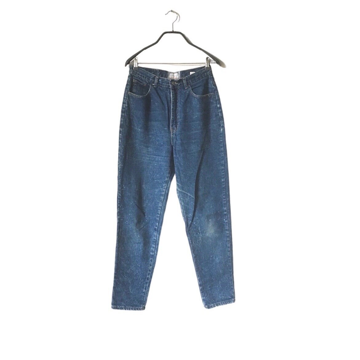 Vintage jaren 80 BONJOUR acid wash denim mom jeans • Hoge taille • gemaakt  in de VS - Etsy Nederland