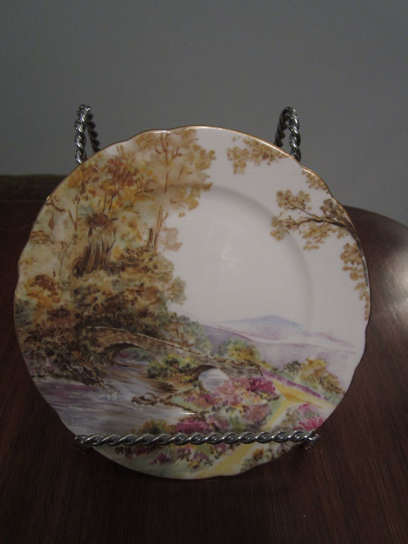 Mailed from Canada SHELLEY HEATHER 1 x bread and butter plate