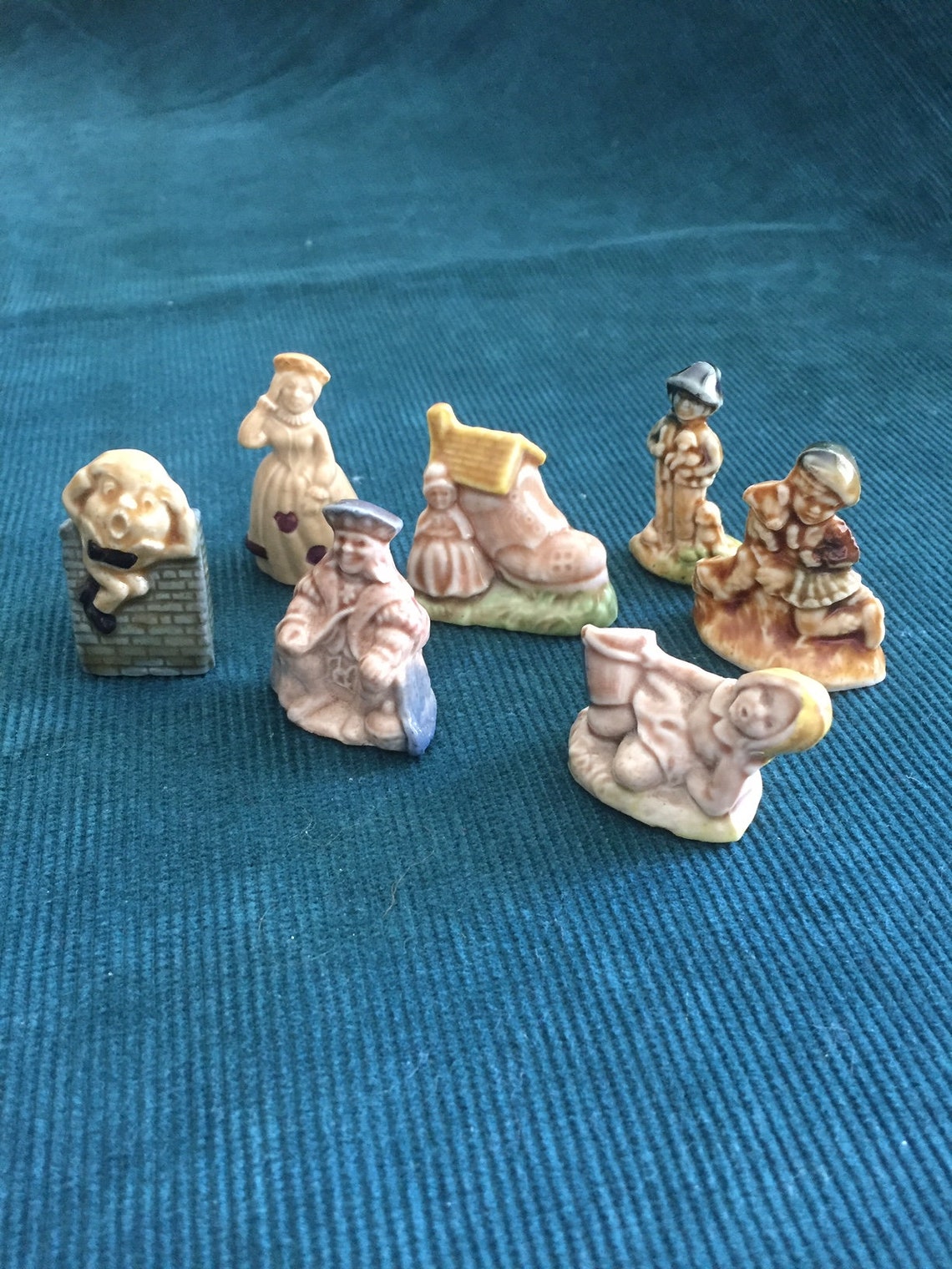 Wade Whimsies collection of 7 figurines Set 3 | Etsy
