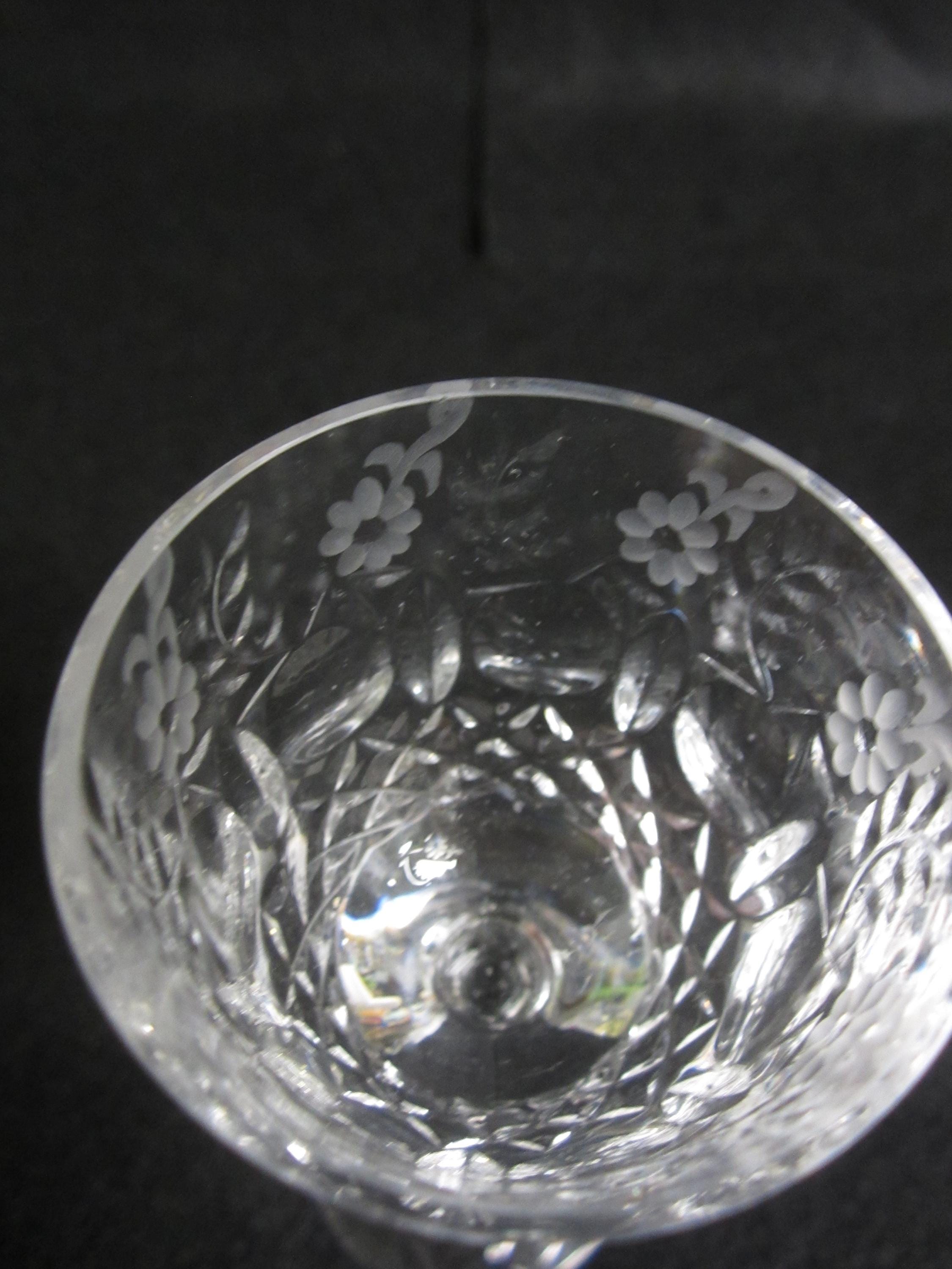 Rogaska Patterns Rogaska Crystal, Gallia Pattern, Set of 5 Cordial Liqueur Glasses ...
