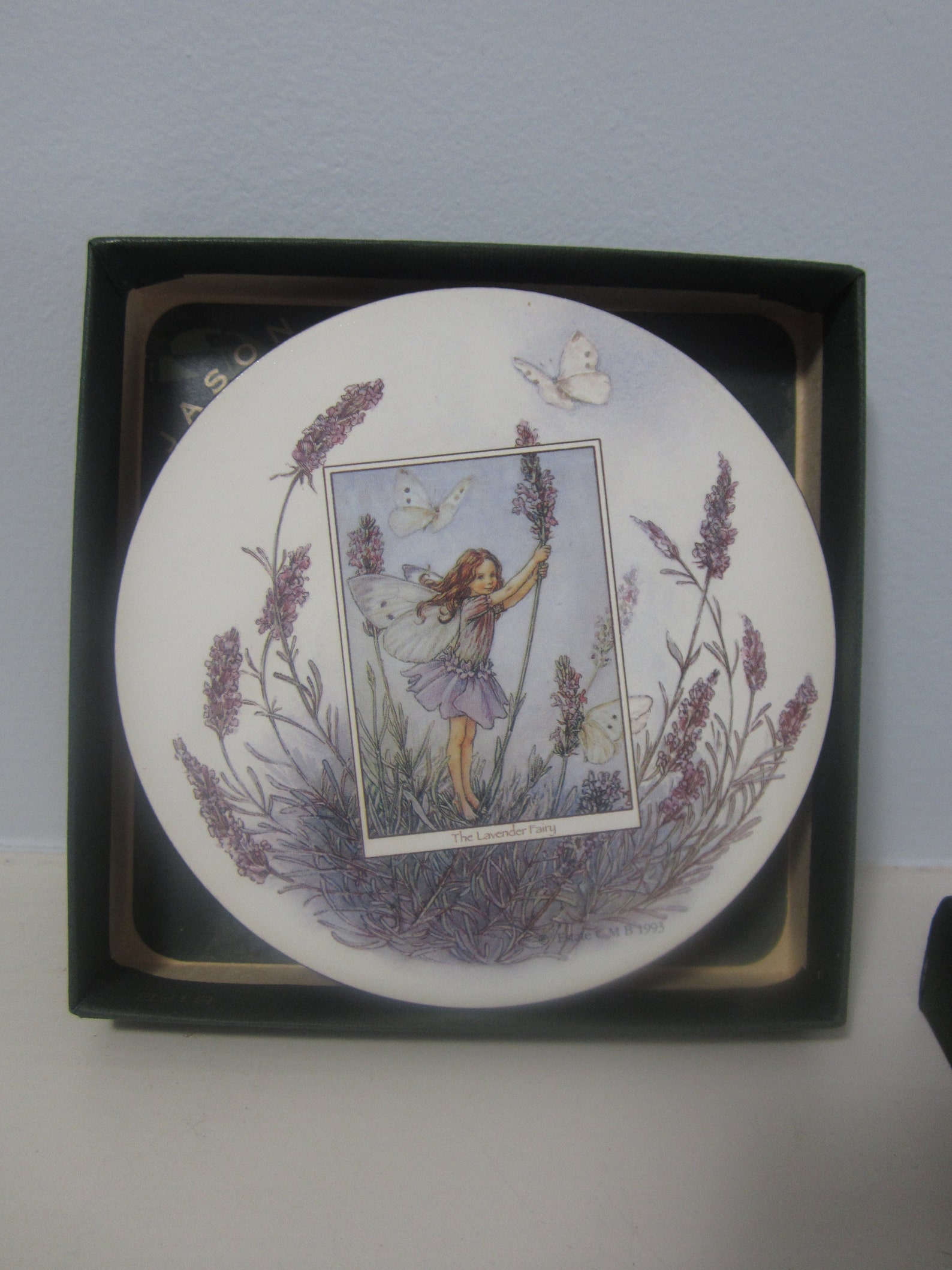 Jason coasters cork backed Flower Fairies circular Etsy