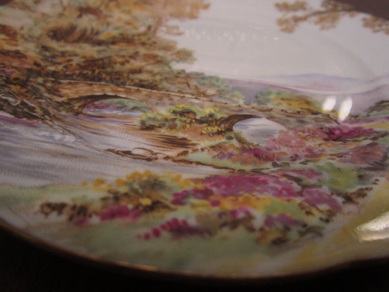 Mailed from Canada SHELLEY HEATHER 1 x bread and butter plate