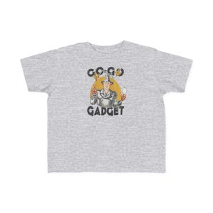 Go-Go Gadget Inspector Gadget Retro TV Show Distressed Toddler Short Sleeve Tee