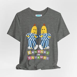 Bananas in Pyjamas Australian Retro TV Show Unisex Bella+Canvas Short Sleeve Tee