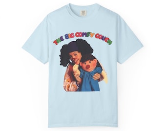 Die große bequeme Couch Retro TV Loonette und Molly sagen Hallo Unisex Comfort Colors Kurzarm-T-Shirt