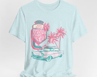 T.S. Nothing Good Happens in a Getaway Car Retro Vintage Pop Culture Music Unisex Bella+Canvas Short Sleeve Tee
