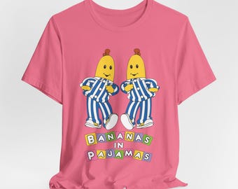 Bananas in Pajamas American Retro TV Show Unisex Short